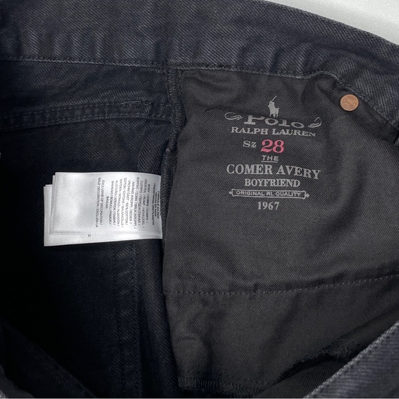 Polo Ralph Lauren Avery Boyfriend Aztec Beaded Jeans Sz 28 - Picture 5 of 10